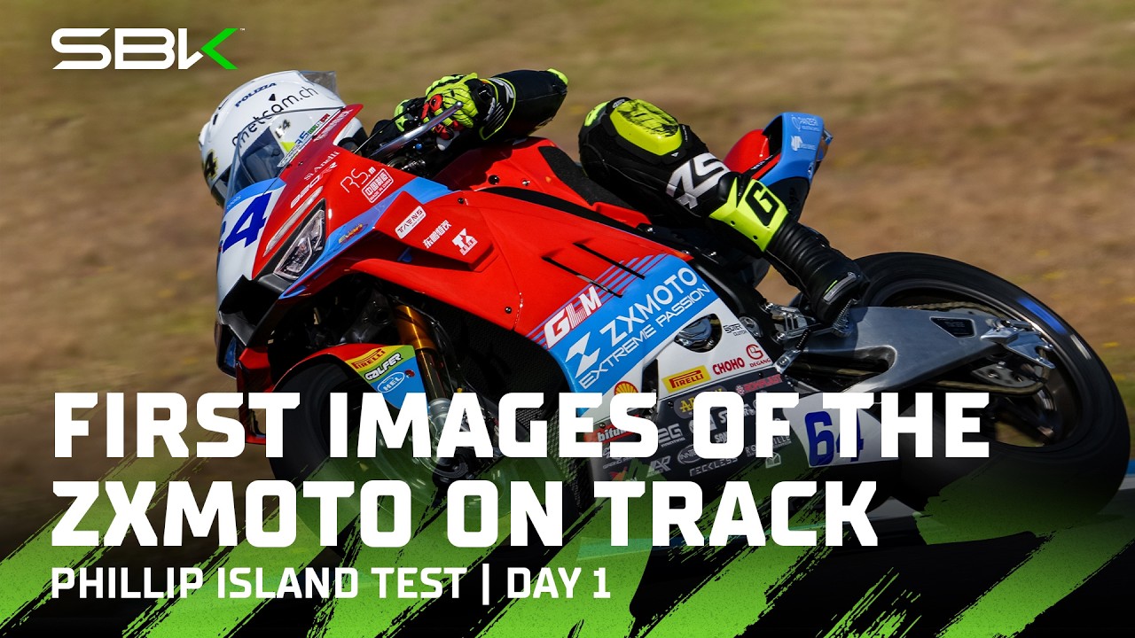FIRST LOOK: Check out the ZXMOTO 820RR in action!